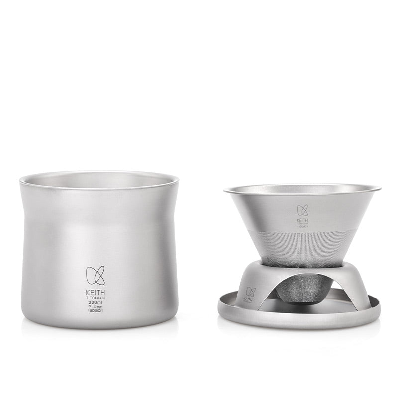 Tasse à Thé et Café Tout-en-1 en Titane