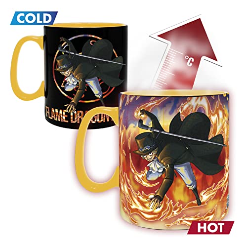 One Piece Sabo Flame Dragon King Magic Mug