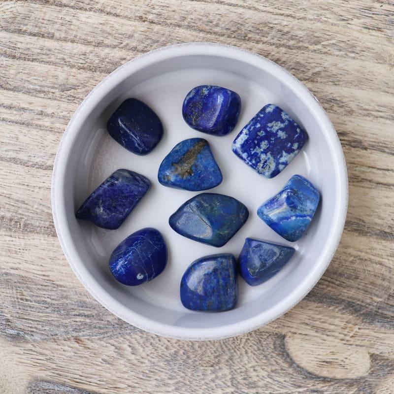 Pierre roulée en Lapis-Lazuli